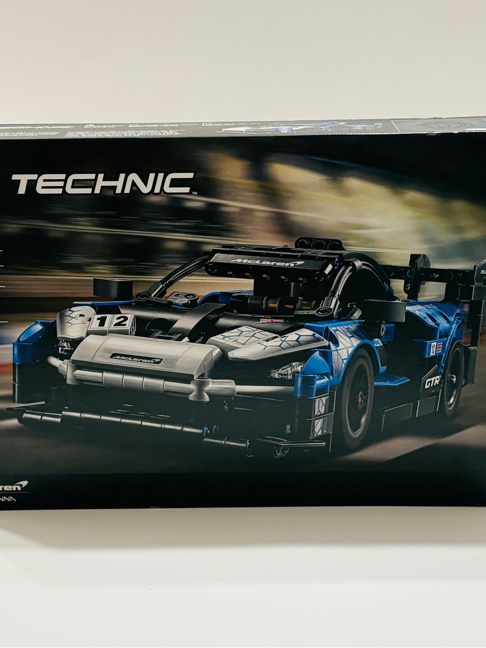 Technics Blue and Black Racing Car Building Set